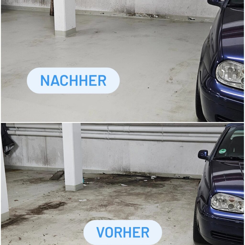 Professionelle Tiefgaragenreinigung